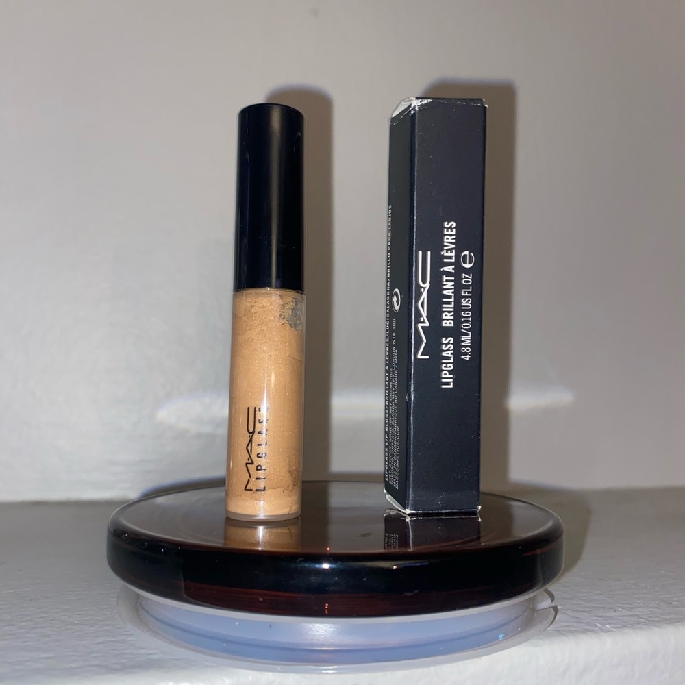 MAC Cosmetics Lipglass Brilliant A Levres- De-Nude